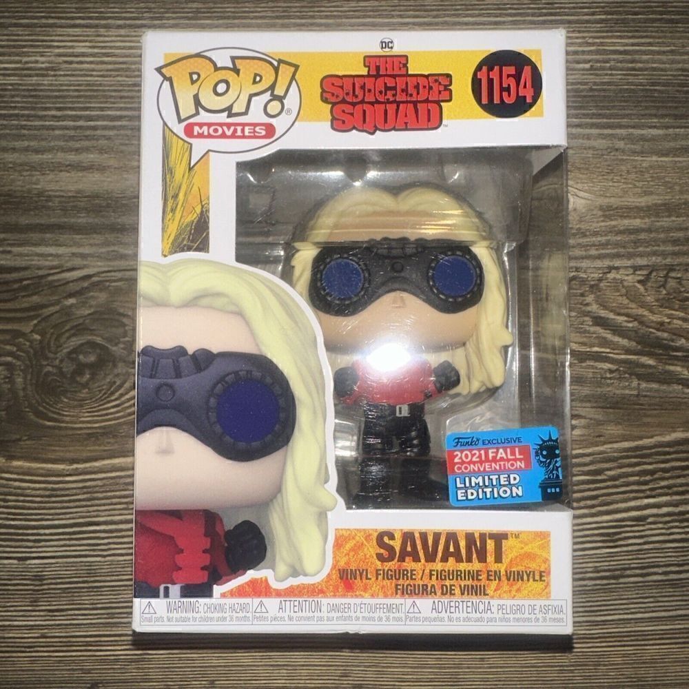 Funko POP Savant 1154 The Suicide Squad Amazon Exclusive Limited Edition. Mint.